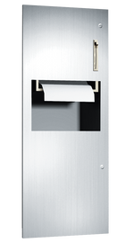 ASI 64696 - Recessed Roll Paper Towel Dispenser & 9.4 gal. Waste Receptacle ASI 64696 - Recessed Roll Paper Towel Dispenser & 9.4 gal. Waste Receptacle