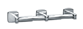 ASI 7305-2B - Toilet Tissue Holder - Double - Bright Stainless 