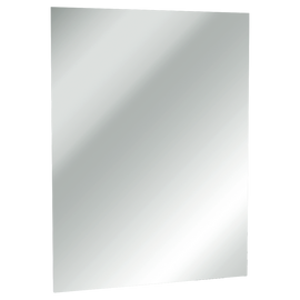 ASI 8026-1824 - Frameless Stainless Steel Faced Mirror, #8 Polish (Masonite back) - 18"W X 24"H ASI 8026-1824 - Frameless Stainless Steel Faced Mirror, #8 Polish (Masonite back) - 18"W X 24"H