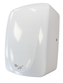 Budget High Speed Hand Dryer - White Steel 100-130V