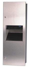 Frost 410-50A - Recessed Combination Control Roll Paper Towel Dispenser & Disposal Unit
