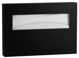 Bobrick B-9221.MBLK - Matte Black Surface Mounted Seat-Cover Dispenser