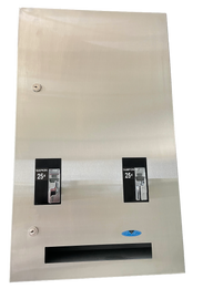 Frost 615-5-0.25 - Recessed Double Napkin/Tampon Vendor - (with minor dents)
