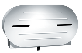 ASI 0040 - Surface Mounted Twin 9" Jumbo Roll Toilet Tissue Dispenser