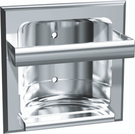 ASI 0410-Z - Recessed Soap Dish with Bar