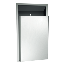 ASI 0458-CX - Semi-Recessed Waste Receptacle ASI 0458-CX - Semi-Recessed Waste Receptacle
