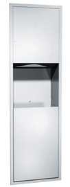 ASI 04697 - Paper Towel Dispenser and Waste Receptacle