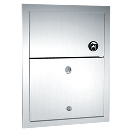 ASI 0473-1 - Recessed Sanitary Napkin Disposal with Lock