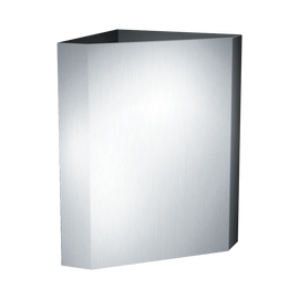 ASI 0829 - Corner Waste Receptacle