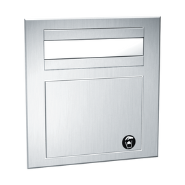 ASI 1001 - Counter Top Mounted Paper Towel Dispenser/Waste Receptacle