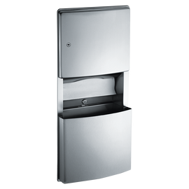 ASI 204623 - Paper Towel Dispenser and Removable Waste Receptacle ASI 204623 - Paper Towel Dispenser and Removable Waste Receptacle