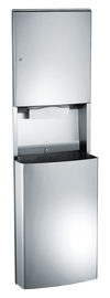ASI 20469 - ROVAL Paper Towel Dispenser and Removable Waste Receptacle