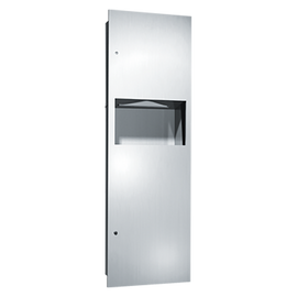 ASI 6462 - Paper Towel Dispenser and Waste Receptacle