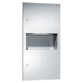 ASI 64623 - Paper Towel Dispenser and Waste Receptacle