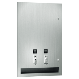 ASI 64684 - Recessed Dual Napkin/Tampon Vendor