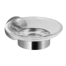 ASI 7313 - Soap Dish with Glass Holder