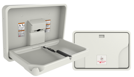 ASI 9014 - Surface Mounted Horizontal Baby Changing Station