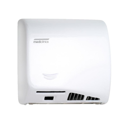 Saniflow M06AF Speedflow Automatic High Speed Hand Dryer - Cast Iron White