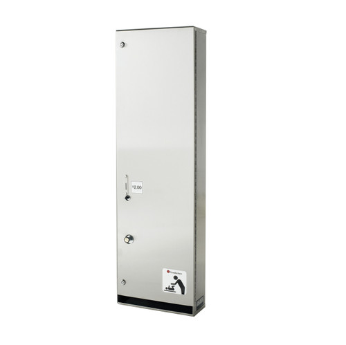 Foundations® 105-SS-CAN - Stainless Steel Diaper Vendor