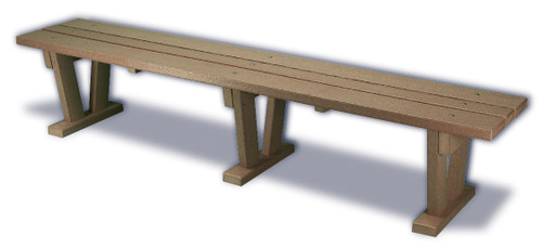 Wide Plastic Bench