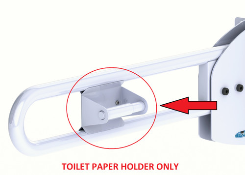 Frost 1055-FTS-Module - Toilet Tissue Holder for Frost 1055 Grab Bar - White