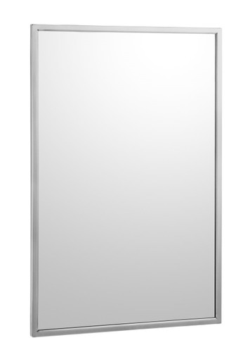 Bobrick B-2908 1830 - Welded Frame Mirror - 18" x 30"