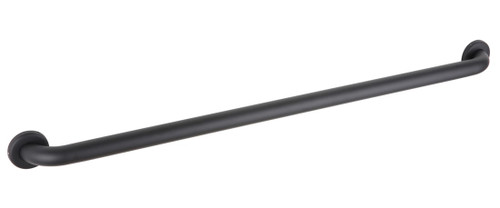 Bobrick B-150CX24.MBLK - Straight Grab Bar - 24" (Matte Black)