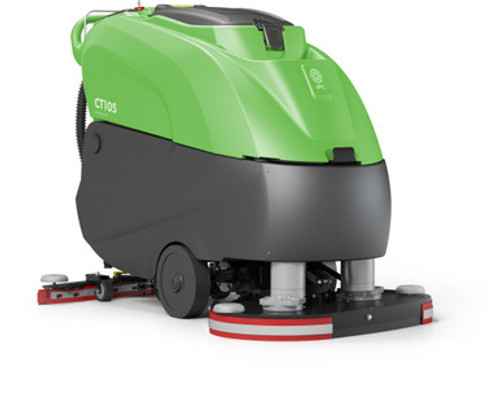 IPC CT105BT85 floor scrubber - powerful cleaning machine for commercial and industrial use. IPC CT105BT85 floor scrubber - powerful cleaning machine for commercial and industrial use.