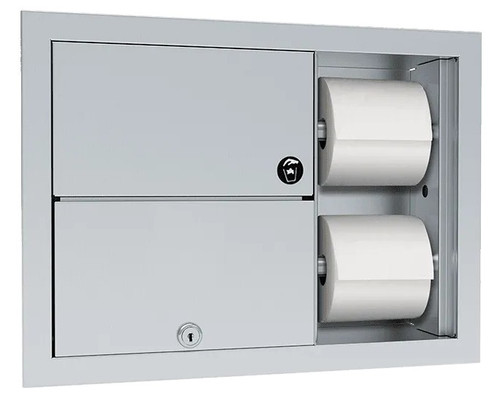 ASI 04822 - Recessed Toilet Tissue Dispenser & Disposal