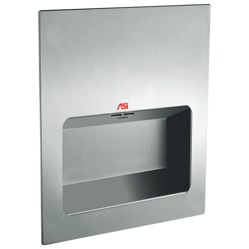 ASI 0135-1 - TURBO-Tuff - Recessed Automatic Hand Dryer (110-120V) - Satin Stainless