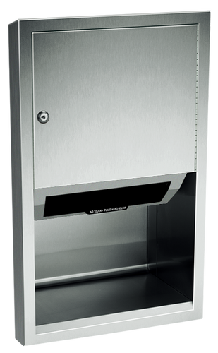 ASI 045210AC-6 - Semi-Recessed Automatic Paper Towel Dispenser - (110 - 240V) ASI 045210AC-6 - Semi-Recessed Automatic Paper Towel Dispenser - (110 - 240V)