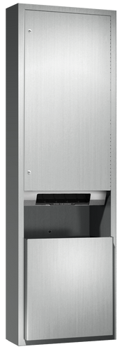 ASI 046921AC-9 - Automatic Paper Towel Dispenser & Waste Receptacle (110-240V) - 12 gal. ASI 046921AC-9 - Automatic Paper Towel Dispenser & Waste Receptacle (110-240V) - 12 gal.