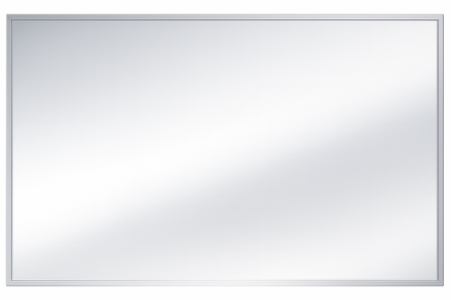 ASI 0600-6224 - Stainless Welded Frame Mirror - 62"W X 24"H