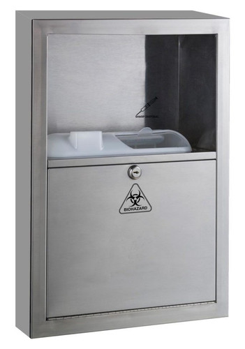 Bobrick B-350169 - Surface-Mounted Sharp Disposal