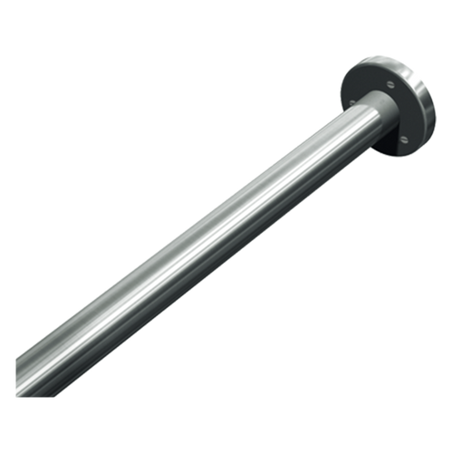 ASI 1214-1 - End Flanges for Shower Curtain Rod - 2 per set