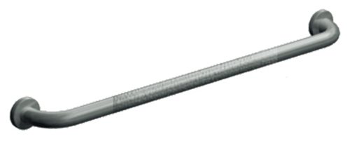 ASI 3701-12P - 1-1/4" Grab Bar with Concealed Flange Covers - 12” (Peened Grip) ASI 3701-12P - 1-1/4" Grab Bar with Concealed Flange Covers - 12” (Peened Grip)