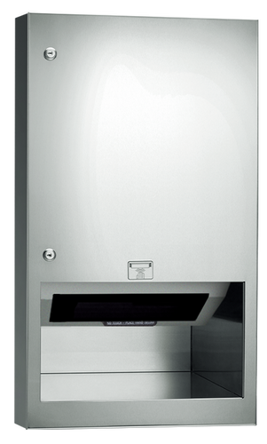 ASI 645210A-6 - Semi-Recessed Automatic Paper Towel Dispenser