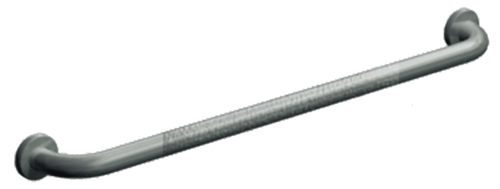 ASI 3801-42P - 1-1/2" Grab Bar with Concealed Flange Covers - 42” (Peened Grip)