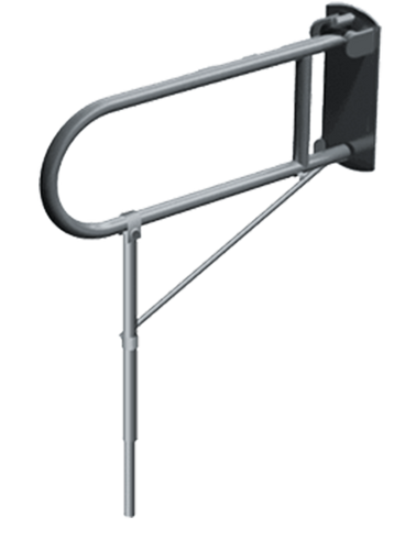 ASI 3420 - 1-1/4" Swing Up Grab Bar - Smooth Grip ASI 3420 - 1-1/4" Swing Up Grab Bar - Smooth Grip