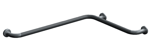 ASI 3774-P - 1-1/4" Grab Bar with Concealed Flange - Peened Grip, 18-1/8” x 33-1/8”  ASI 3774-P - 1-1/4" Grab Bar with Concealed Flange - Peened Grip, 18-1/8” x 33-1/8”