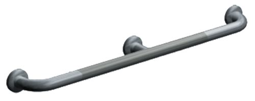 ASI 3702-54P - 1-1/4" Grab Bar with Concealed Flange Covers - 54” (Peened Grip) ASI 3702-54P - 1-1/4" Grab Bar with Concealed Flange Covers - 54” (Peened Grip)