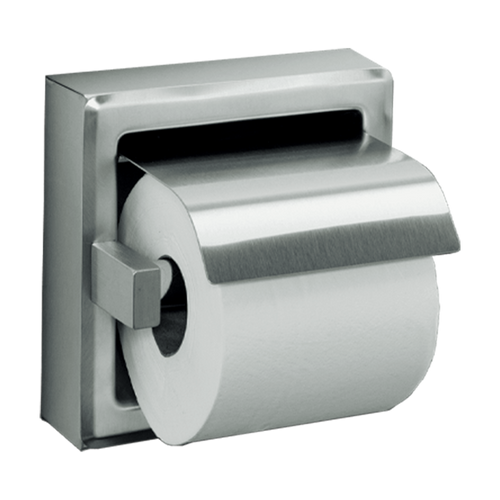 ASI 7402-HBSM - Hooded Toilet Tissue Holder - Bright Stainless