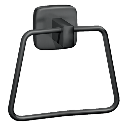 ASI 7385-41 - Matte Black Towel Ring