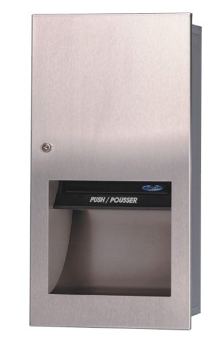 Frost 135-50A - Recessed Control Roll Paper Towel Dispenser