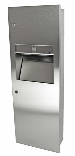 Frost 410C - Combination Paper Towel Dispenser & Disposal Unit