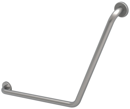 Frost 1002-SP24x24 - 45 Degree Grab Bar 1- 1/4" Diameter - 24"x24"