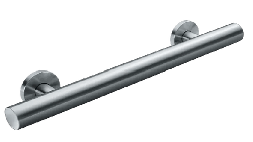 ASI 7801-42 - Omara™ Screw-on Flange Straight Grab Bar with Satin Finish 1-1/2 Dia. 42"