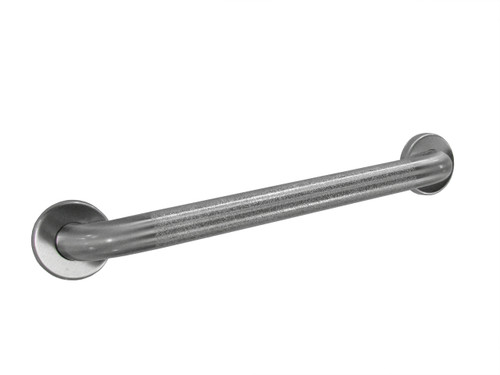 Bobrick B-6806.99 - 1-1/2" Diameter Straight Grab Bar (Peened Grip)
