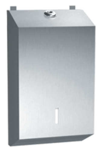 ASI 0262 - Surface Mounted Folded Toilet Tissue Cabinet