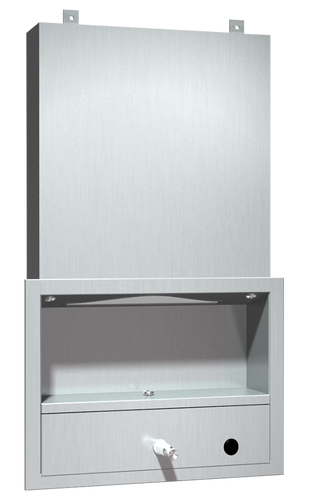 ASI 0431 - Recessed Multi-Purpose Cabinet with Concealed Body